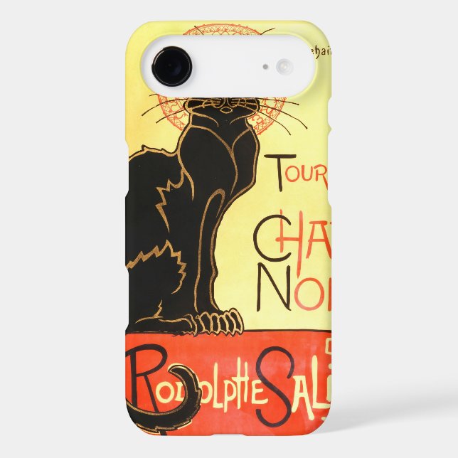 Le chat noir,Original billboard Case-Mate iPhone Case (Back)
