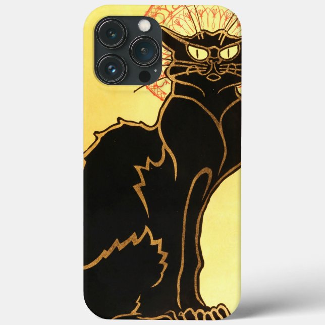 Le chat noir,Original billboard Case-Mate iPhone Case (Back)