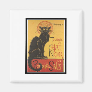 LE CHAT NOIR PRINT MAGNET
