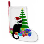 Le Chat Noir Santa Hat Christmas
