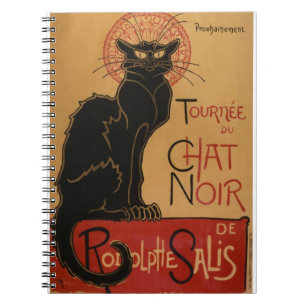 Le chat Noir - Steinlen Notebook