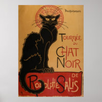Le chat Noir - Steinlen