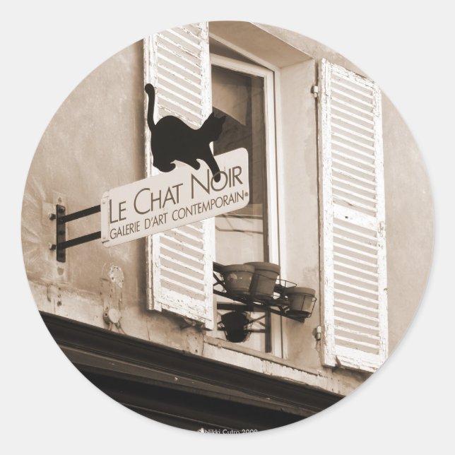 Le Chat Noir Sticker (Front)