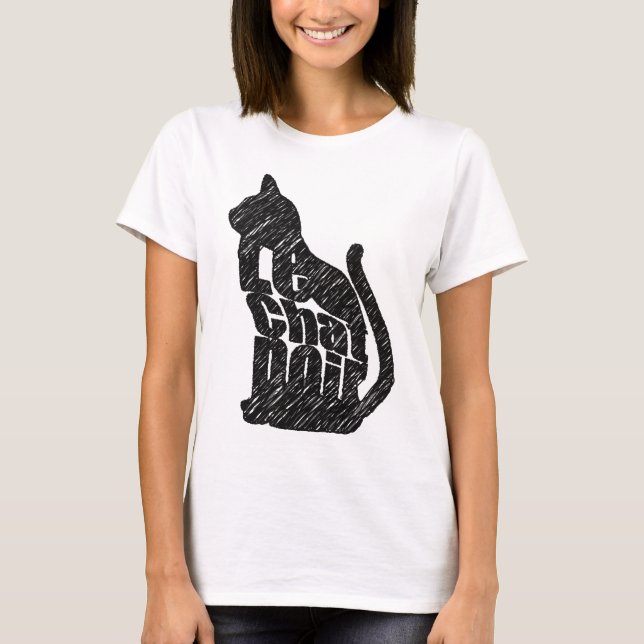 Le Chat Noir T-Shirt (Front)