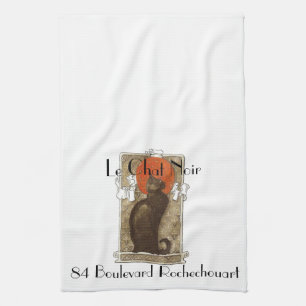 Le Chat Noir Tea Towel