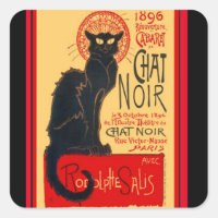 Le Chat Noir, The Black Cat, Art 