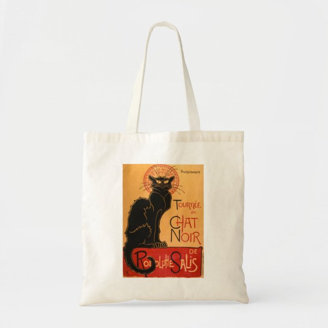 Le Chat Noir Tote Bag (Front)