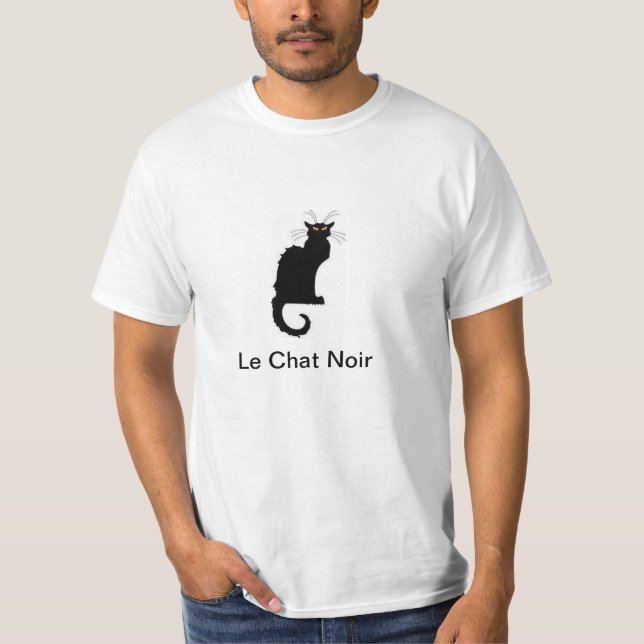 Le Chat Noir Value T-Shirt - Size L (Front)