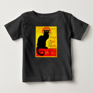 Le Chat Noir Vintage Baby T-Shirt