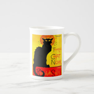 Le Chat Noir Vintage Bone China Mug