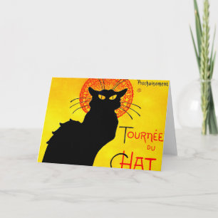 Le Chat Noir Vintage Invitation