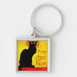 Le Chat Noir Vintage Key Ring