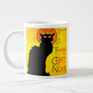 Le Chat Noir Vintage Large Coffee Mug
