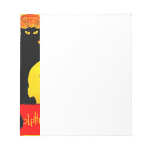 Le Chat Noir Vintage Notepad