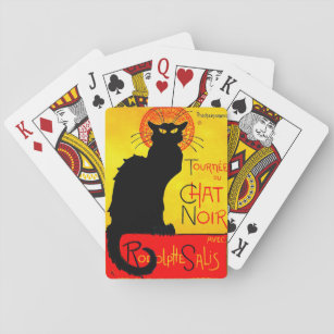Le Chat Noir Vintage Playing Cards