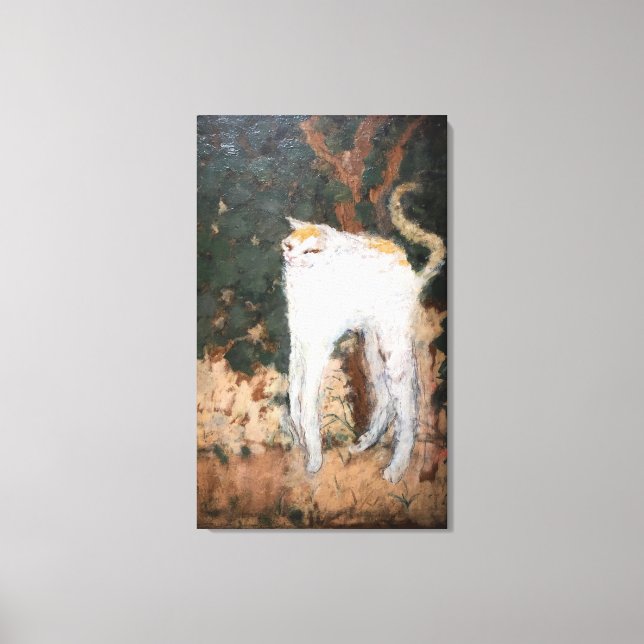 Le Chat - Stretched Canvas Art Print (Front)