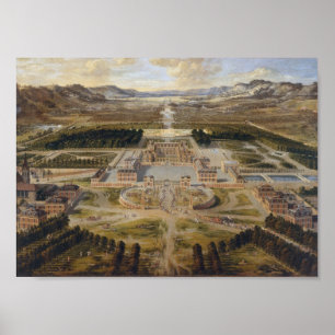 Le Château de Versailles – 1668 Poster