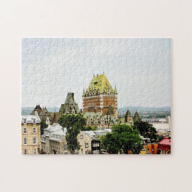 Le Chateau Frontenac Quebec City Jigsaw Puzzle (Horizontal)