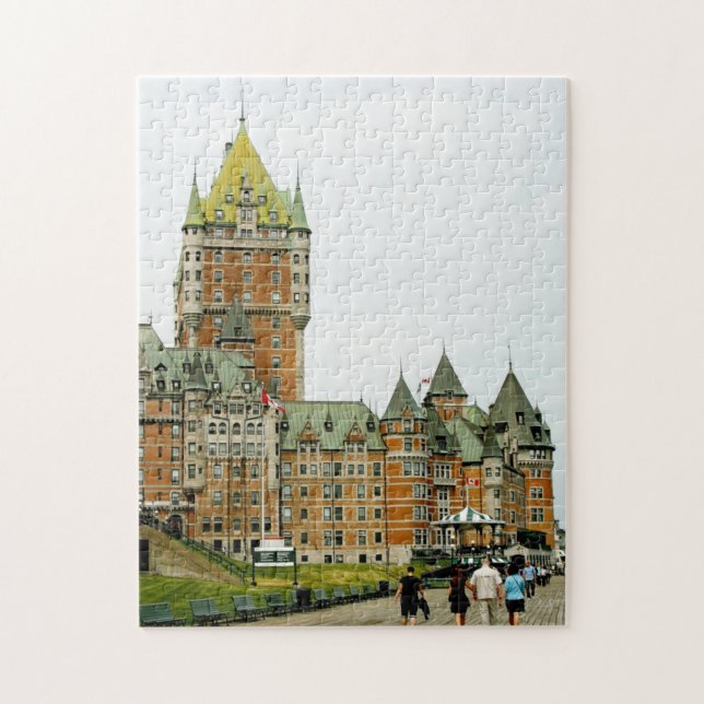 Le Chateau Frontenac Quebec City Jigsaw Puzzle (Vertical)
