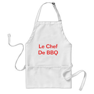 Le Chef De BBQ Standard Apron