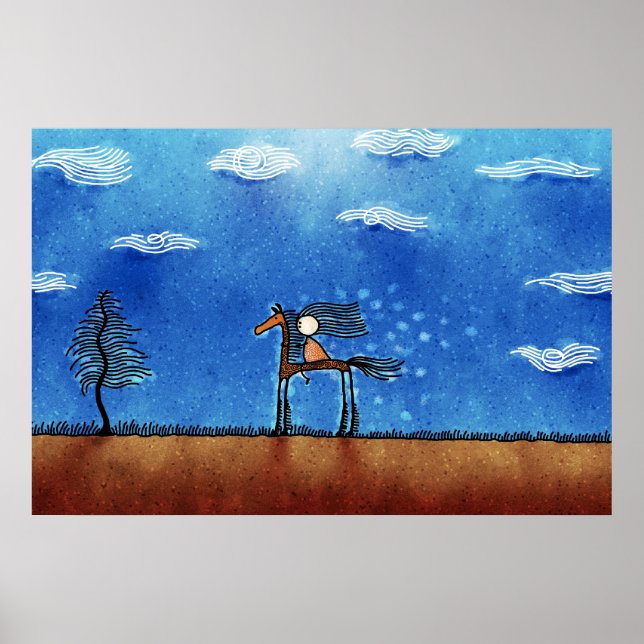 Le Cheval Poster (Front)