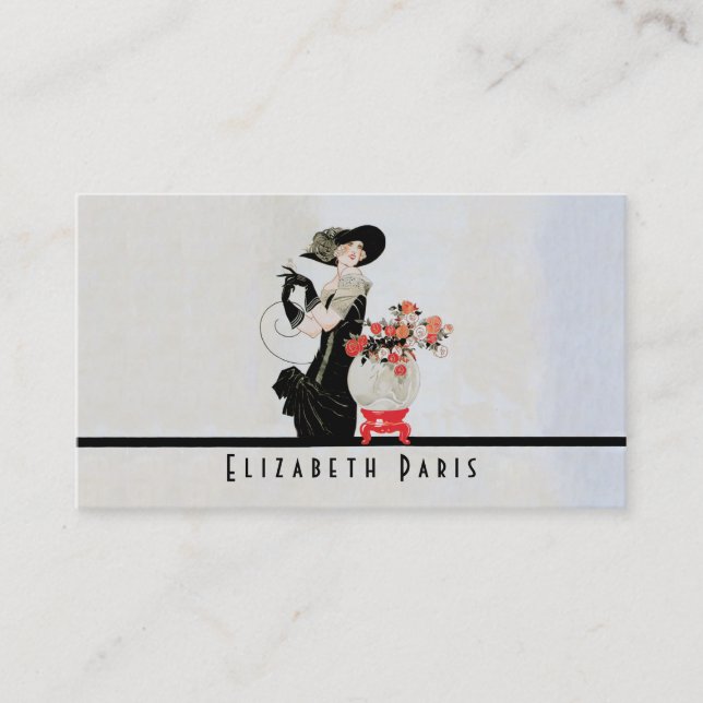 Le Chic ~ Business Card (Front)