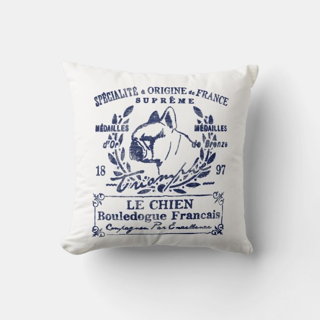 Le Chien Cushion (Front)
