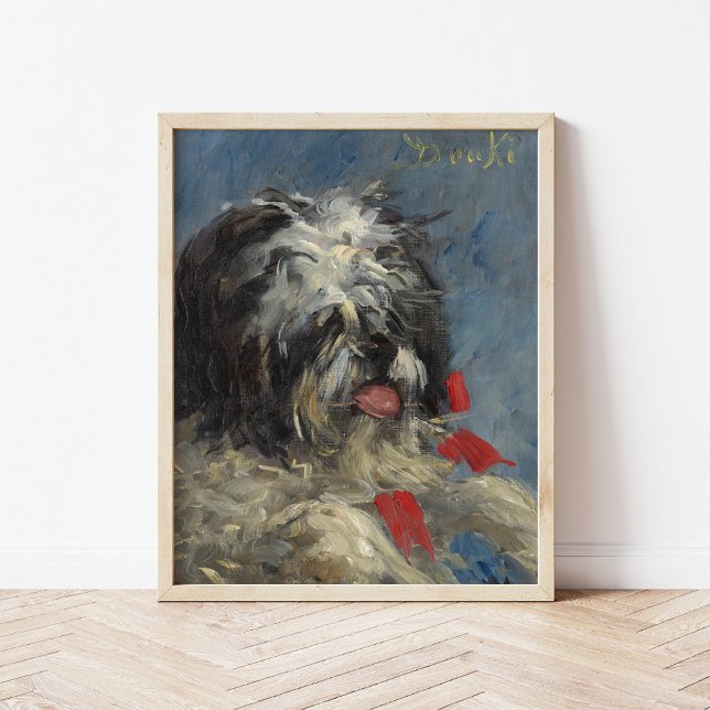 Le Chien ‘Donki’ | Édouard Manet Poster (Creator Uploaded)