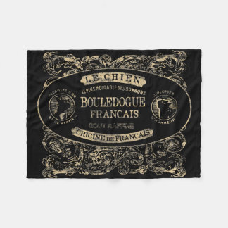 Le Chien Fleece Blanket