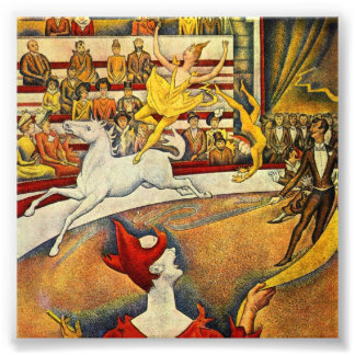 Le Cirque ( The Circus ) by Georges Seurat Photo Print
