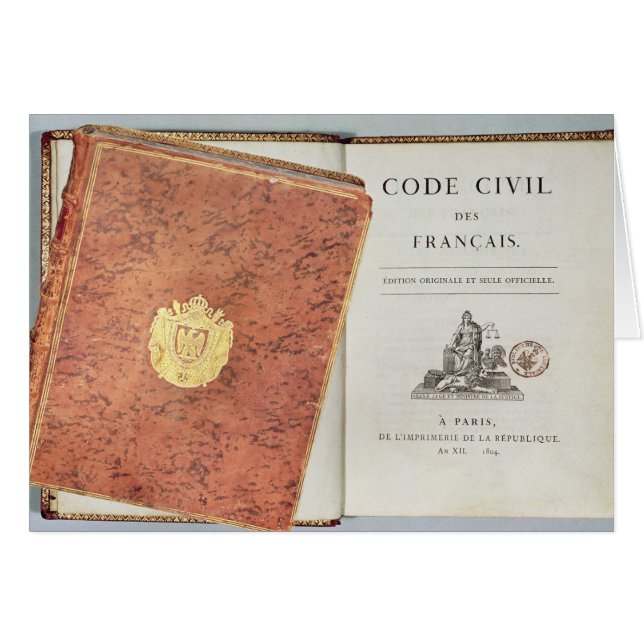 Le Code Civil des Francais' (Front Horizontal)