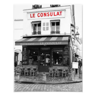 Le Consulat Cafe Montmartre Paris large - Photo Print