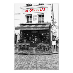 Le Consulat Cafe Montmartre Paris - Photo Print