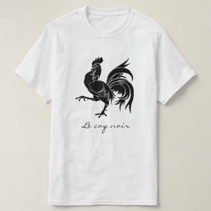 Le coq noir The Black Rooster T-Shirt