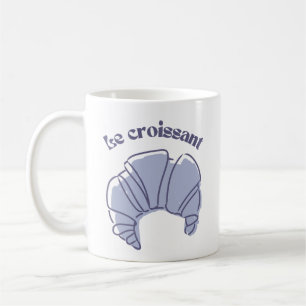 Le croissant coffee mug