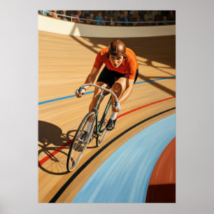LE CYCLISTE DU VÉLODROME (The Velodrome Cyclist) Poster
