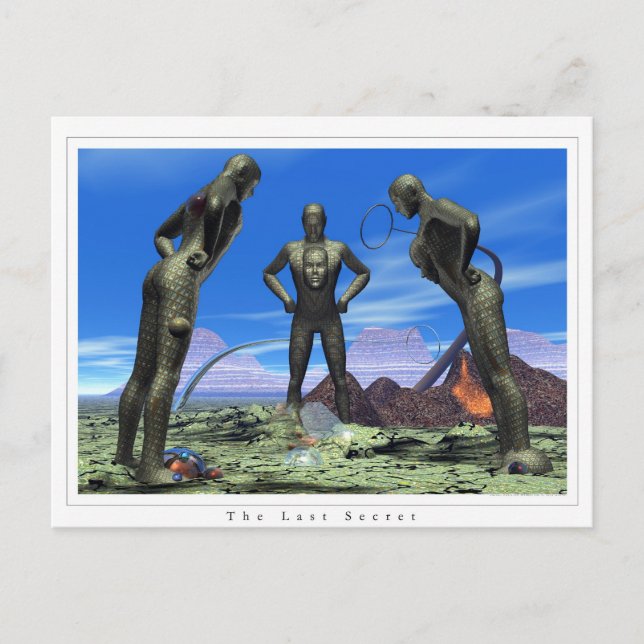 Le dernier secret postcard (Front)