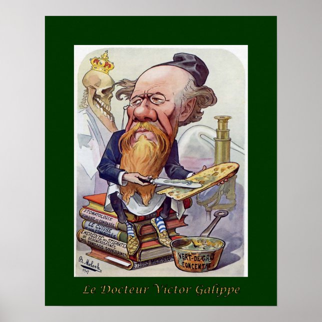 Le Docteur Victor Galippe ~ Pharmacologist  ~ Poster (Front)