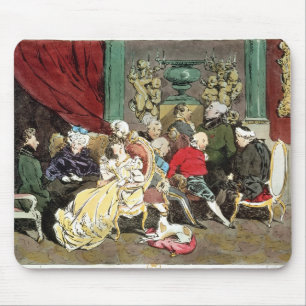Le Faubourg Saint-Germain, engraved by Delpech Mouse Mat