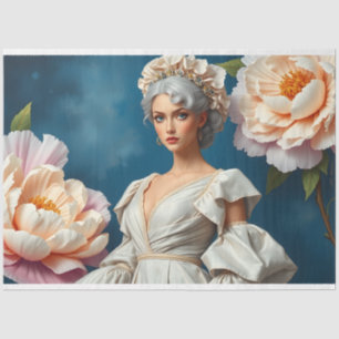 Le Femme Victorian Beauty Romance Fleur Decoupage Tissue Paper
