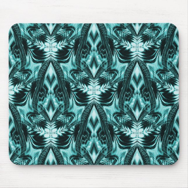 Le Fleurs en Turquoise.... Mouse Mat (Front)