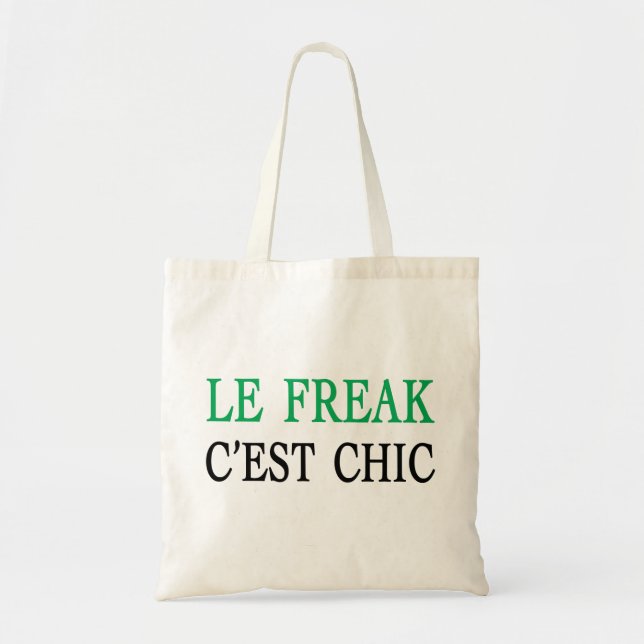 Le Freak Cest Chic Tote Bag (Front)