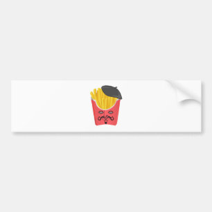 Le French Fries from France Bumper Sticker