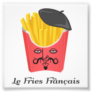 Le French Fries from France Photo Print