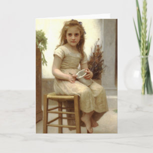 Le Goûter (Just a Taste) William Bouguereau Card