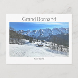 Le Grand Bornand, Haute-Savoie, French Alps Postcard