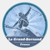 Le Grand-Bornand Ski Resort - Sticker