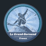Le Grand-Bornand Station de ski Magnet<br><div class="desc">Le Grand-Bornand Station de ski,  offrez vous ou offrez à votre entourage le meilleur t-shirt ou autres produits design de cette célèbre station de ski des Alpes Français en Savoie.</div>