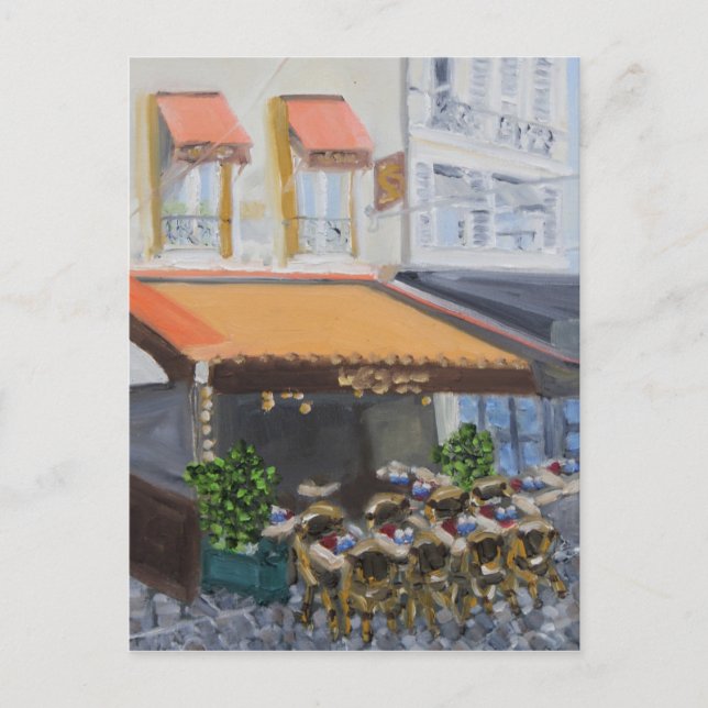 Le Grand Cafe: Fontainebleau, France Postcard (Front)