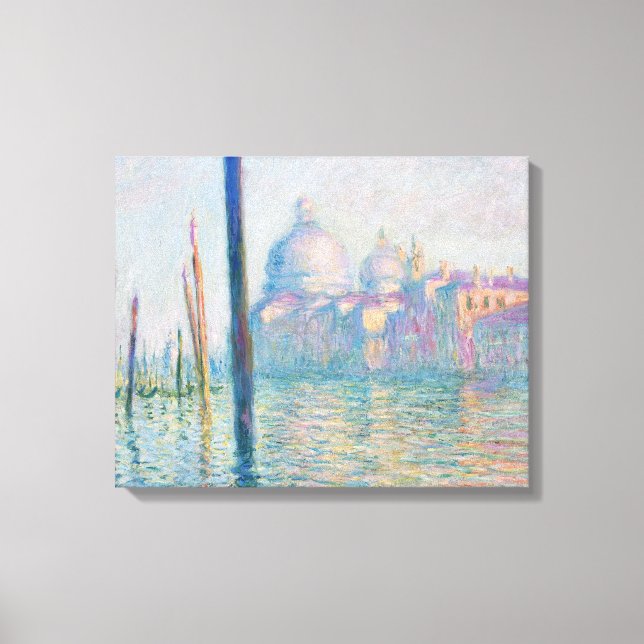 Le Grand Canal | Claude Monet Canvas Print (Front)